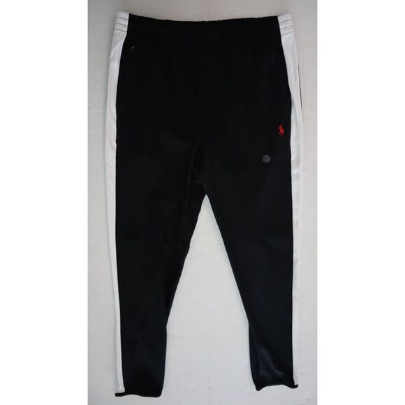 Polo Ralph Lauren Men's Sz Medium Black Soft Cotton Active Jogger Pants - Picture 1 of 16